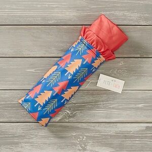 Keep your little one warm and comfortable with fun forest trees  Minky Blanket